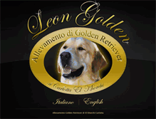 Tablet Screenshot of leongolden.it